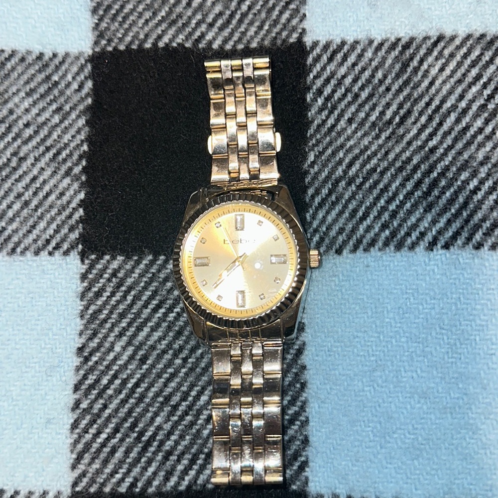 Gold bebe watch